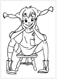 Malvorlage Kostenlos Pippi Langstrumpf Coloring And Malvorlagan