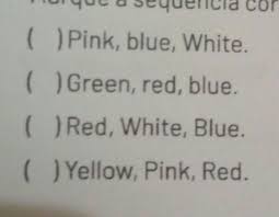 We did not find results for: Marque A Sequencia Correta Em Ingles Das Cores Da Bandeira Dos Estadus Unidos Brainly Com Br