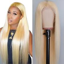 Go to cart page continue Nadula Remy Wig 100 Human Hair Lace Front Wigs 613 Color 150 Density Straight Wigs Nadula