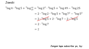 Kalau kebetulan kamu ingin belajar tentang materi ini lebih dalam, simak penjelasan lengkapnya berikut. Cara Mengerjakan Logaritma Perkalian Ilmusosial Id