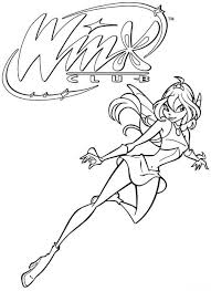 Free Printable Winx Club Coloring Pages For Kids