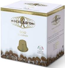 Available only for orders made by phone to nespresso hotline with minimum purchase of idr 1,000,000. Miscela D Oro Gold Nespresso Compatible Coffee Capsules 10 Pcs Crema