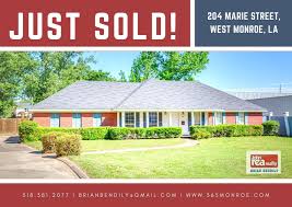 Just Sold 204 Marie Street West Monroe La In 2020 Gorgeous Houses West Monroe Outdoor Decor