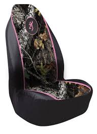 Browning Pink Trim Seat Cover Camo Truck Accessories Camo Seat Covers Camo Truck