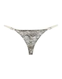 Dior Lace G String In Ivory White Lyst