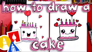 See more ideas about birthday cake clip art, birthday, clip art. Birthday Cake Drawing Gallery And How To Draw Videos
