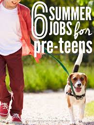 6 Summer Jobs For Pre Teens Summer Jobs For Teens Jobs For Teens Summer Jobs