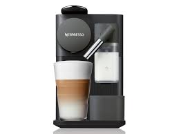 Insert coffee capsule and select beverage type; Nespresso Lattissima One Espresso Machine By De Longhi Black De Longhi Us