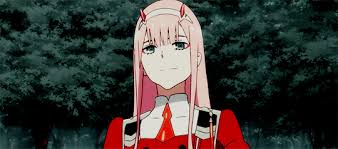 Darling in the franxx, zero two x hiro, romance, couple, profile view. Zero Two Gif Profile Pic Novocom Top