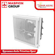 Ventilasi dapat memberikan kondisi udara yang sesuai bagi proses produksil, penyimpanan bahan dan hasil produksi, lingkungan kerja mesin, dan peralatan industri. Wall Exhaust Fan Kipas Ventilasi Dinding Maspion Hexos Mv 200 Nex Mv 200 Nex 8 Inch Shopee Indonesia