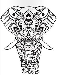 Pin By Susan Alex On Paper Crafts Elephant Coloring Page Mandala Coloring Pages Elephant Drawing