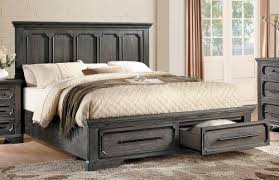 Many also include both shelves and drawers on the headboard to save even more space. Homelegance Toulon Storage Platform Bedroom Set Rustic Acacia 5438 Bedroom Set Homelegance Elegancefurnituredirect Com