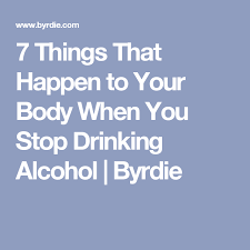 7 Things That Happen To Your Body When You Stop Drinking Alcohol How To Eat Ginger Lemon Water Stop Drinking Alcohol