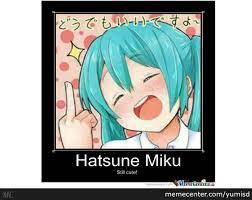 Hatsune Miku Anime Expressions Anime Meme Face Hatsune Miku