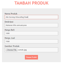 Contoh buku arisan keluarga terbaik kumpulan teks mc form kasbon sederhana guru galeri kartu paket lebaran paud format laporan kerja mingguan seputar data. Contoh Crud Php 7 Mysqli Terbaru Dengan Upload Gambar Part 1 Gilacoding