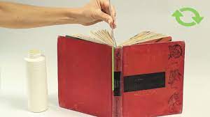 Apr 29, 2020 · to repair a sagging book block/loose spine or missing pages measure the height of your book, and trim two pieces of binding tape to the appropriate length. 3 Ways To Repair A Book S Binding Wikihow