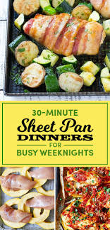 21 Delicious Sheet Pan Dinner Ideas You Need To Try Sheet Pan Dinners Sheet Pan Dinners Recipes Sheet Pan Cooking