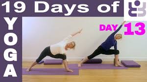 19 Days Of Yoga Day 13 Iyengar Yoga Sequence Youtube