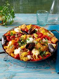 Paella Mixta Rezept Lecker Rezepte Paella Rezept Rezepte Mit Meeresfruchten