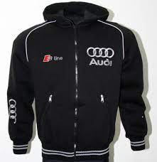 Audi S Line Hoodie Jacket Polar Fleece Veste Parka Blouson Christmas Gift Rs4 S6 Ebay Unisex Clothes Fleece Jacket Army Shirts