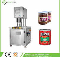 Vacuum Nitrogen Flushing Food Tin Plastic Can Sealing ...