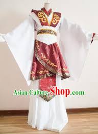 Traditional Chinese Ancient Royal Highness Costume, China Han ...