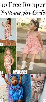10 Free Romper Patterns For Girls