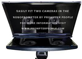 The most advanced and easiest teleprompter solution on the web. Prompter People Roboprompter Robo Ptz Robotic Camera Teleprompter Nefal Tv Germany