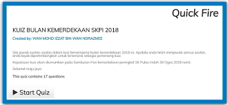 Contoh soalan kuiz kemerdekaan dan jawapan selangor l. Kuiz Bulan Kemerdekaan Sekolah Kebangsaan Pulau Indah Facebook