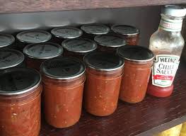 What to put in a jar of salsa? Old Fashioned Chili Sauce The Guidwife S Garden