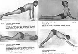 The asana sequence was first recorded as yoga in the early 20th century. Surya Namaskar Wikipedia