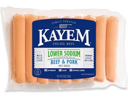 Maybe you would like to learn more about one of these? Lower Sodium Hot Dogs 3 Lbs Kayem