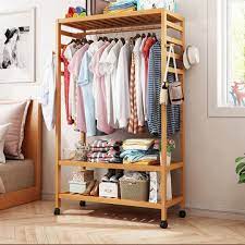 Alibaba.com offers 6,704 wooden clothes shelf products. Wooden Garment Clothes Rail Hat Hanging Coat Rack Shelf Heavy Duty Rolling Stand With 2 Tiers Storage Shelves Bookshelf Sale Banggood Com Sold Out Arrival Notice