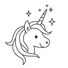 Paginas Para Colorear De Unicornio Para Dibujos Para Colorear De Unicornio Colorear Dibujos Paginas Unicorn Coloring Pages Unicorn Drawing Unicorns Vector