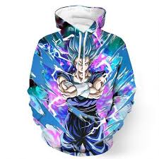 Dragon Ball Z Hoodies And Jackets Hoodie Time Super Saiyan Blue Anime Hoodie Dragon Ball