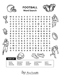 Free Printable Football Word Search Download It At Https Museprintables Com Download Word Search Football Word Search Word Puzzles For Kids Kids Word Search
