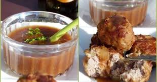 Fricadelles Boulettes De Viande A La Biere Brune Boulette De Viande Boulette Viande