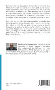 L'appel de la forêt by julien, released 31 january 2020 1. Au Rythme Des Voix Nouvelles Et Recits Les Impliques French Edition Abdelmalki Sidi Abdellah 9782343205434 Amazon Com Books