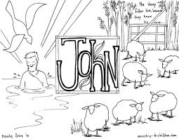Each worksheet is printable and available to reproduce for your personal classroom. John 1 1 Coloring Page For Kids Blog Coloring Pages Inspire