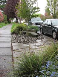 Parking Strip Portlandia Style Sidewalk Landscaping Front Yard Landscaping Pathway Landscaping