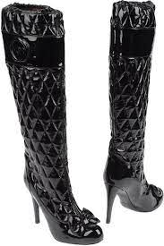viktor rolf black high heeled boots boots heels black high heel boots