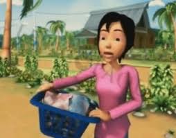 Upin & ipin is a 2007 malaysian television series of animated shorts produced by les' copaque production, which features the life and adventures of the eponymous twin brothers in a fictional. Kak Ros With Clothes Download Scientific Diagram