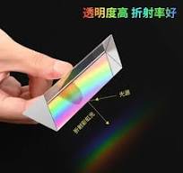 Prisme optique en verre losange - Science Area