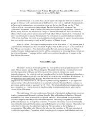 Pdf Kwame Nkrumah S Social Political Thought And Pan African Movement