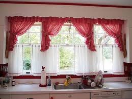 kitchen window curtains cute kitchen