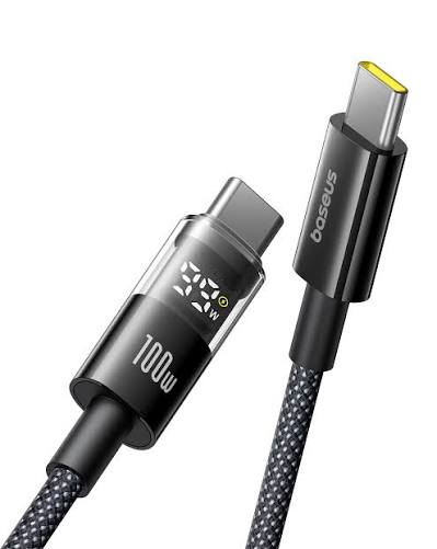 Kabel USB-C Z Wyświetlaczem Mocy