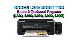Epson L360 Resetter Epson Adjustment Program L130 L220 L310 L360 L365 Epson Programming Adjustable