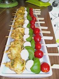 Tortellini Spiesschen Von Youdid Chefkoch Rezepte Fingerfood Tortellini Spiesse