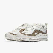Light bone/summit, wolf grey/summit white, particle beige/summit white. Nike Air Max 98 Se Beige Grailify