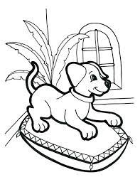Chien Au Panier Coloriages De Chiens Coloriages Pour Enfants